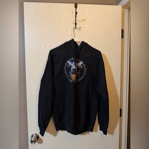 Pokémon Eevee & Glaceon Circle Portrait Pullover Hoodie Size Medium NWOT